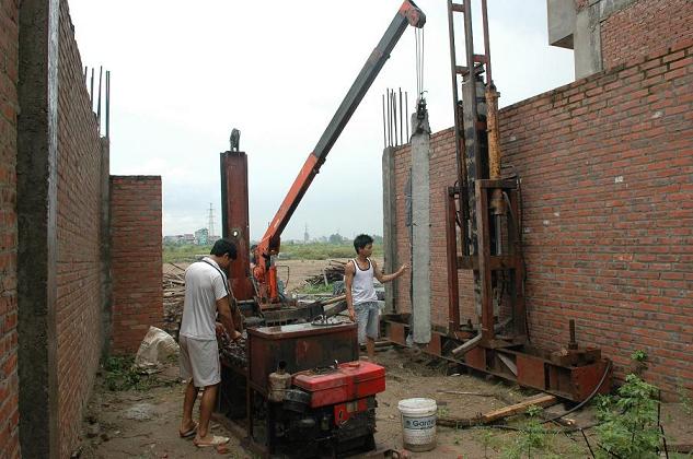 Công nghệ Ép cọc bê tông